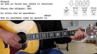 🎸 ALFA  Il Filo Rosso  Testo Accordi e Ritmo  Chitarra 🎸 [upl. by Apollo232]