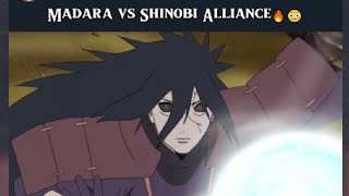 Madara vs Shinobi Alliance madara madaravsshinobialliance narutoshippuden [upl. by Hannie156]