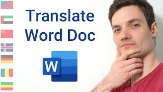 How to Translate Word Document into another language [upl. by Tina39]