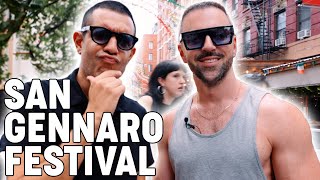 Matteo Lane Goes To Italian Festival With Francesco DeCarlo [upl. by Ynaffat]