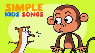 Pop Goes the Weasel  Song For Kids  Simple Kids Songs [upl. by Ebsen]