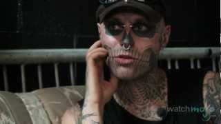 Exclusive Interview with Zombie Boy Rick Genest [upl. by Elorak]