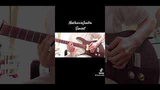 Sunset by Nathania Jualim guitar 弾いてみた [upl. by Arriaet39]