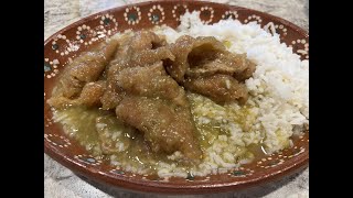 CHICHARRON EN SALSA VERDE [upl. by Susie]