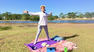 Yoga Meditation 🧘‍♀️ in Wickham Park ‘Angel Healing ❤️‍🩹 Power’ [upl. by Htnicayh]