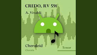 Credo RV 591 Credo Voice with metronome [upl. by Suilienroc]