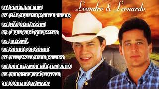 Leandro E Leonardo  As 10 Melhores da saudades [upl. by Akenehs]