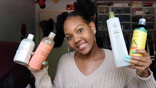 My Favorite Sulfate Free Shampoos for Natural Hair [upl. by Wylie]