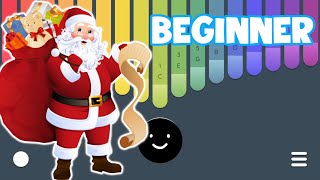 Jingle Bells  Christmas Songs  Kalimba Cute Tutorial  BEGINNER Keylimba Easy [upl. by Whallon]