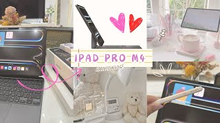 Full Combo Ipad Pro M4 2024  Magic Keyboard  Apple Pencil Pro [upl. by Hatty]