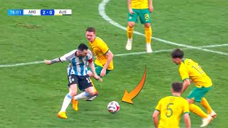 Messi Impossible Dribbling vs Australia [upl. by Gaidano]