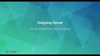 Set up default from email address in Vtiger CRM [upl. by Jaban]