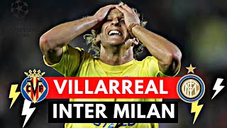 Villarreal vs Inter Milan 10 All Goals amp Highlights  2006 UEFA Champions League [upl. by Einnal]