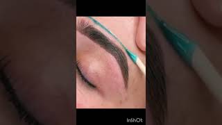 Eyebrow waxing eyebrowthreading youtubeshorts waxing shorts eyebrowthreadingtutorial eyebrows [upl. by Anana]