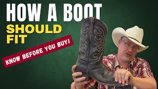 How A Boot Should Fit What You Need To Know [upl. by Renaxela]