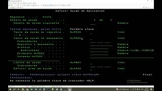 Desarrollamos en un AS400 un archivo de pantalla con subfile [upl. by Rand]