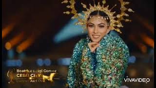 BEATRICE LUIGI GOMEZ  NATIONAL COSTUME amp PRELIMINARY PERFORMANCE  MISS UNIVERSE PHILIPPINES 2021 [upl. by Adlaremse]