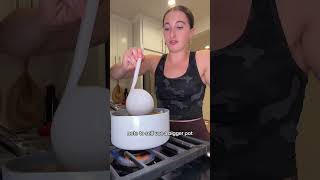 10min HotGirl Dinner Low Cal High Protein [upl. by Onirefes]