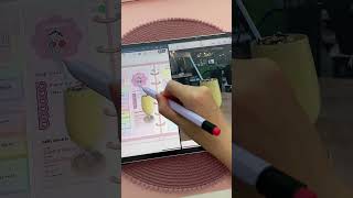 iPad digital plan amp journal😍 goodnotes digital planner 2023  apple pencil iPad pro [upl. by Nirred]