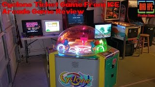 Cyclone Ticket Redemption Game From ICE Arcade Game Review [upl. by Chrystel]