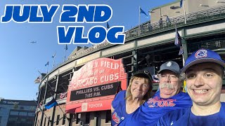 A trip to Wrigley Field vlog [upl. by Petronella799]