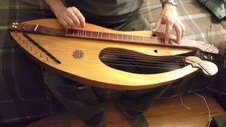 La Mort de Coucy  harp dulcimer [upl. by Limbert749]