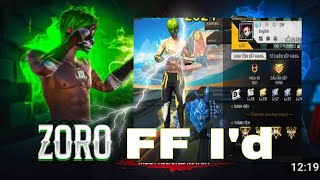 ZORO FF Id  Free Fire Zoro FF uid zoroff [upl. by Dnama]