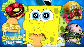 Every Krabby Patty UPGRADE 🍔➕  SpongeBob [upl. by Ailatan]