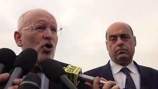 Europee Timmermans Pse Vittoria Zingaretti dà ottimismo a sinistra europea [upl. by Anihsak]