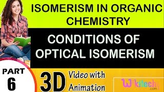 conditions of optical activity isomerism in organic chemistry class 12 chemistry subject cbse [upl. by Penoyer889]