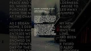 CABIN IN THE WOODS  Short Horror Story [upl. by Milak]