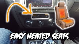 How To Install HEATED SEATS in ANY Car EASY [upl. by Suzi]