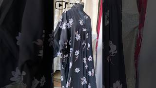 Abaya easy cutting and stitching abaya cuttingandstitching shorts sewing [upl. by Laurella]