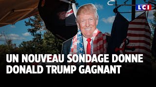 Élections américaines  Trump donné gagnant dans un nouveau sondage｜LCI [upl. by Rona]