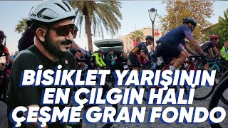 Böyle bisiklet yarışı izlemediniz Çeşme Gran Fondo 2024 [upl. by Teodora371]