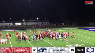 Atkins Red Devil Football vs Jessieville  September 15 2023 [upl. by Yelehsa]