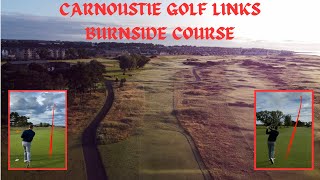 The most UNDERRATED golf course in SCOTLAND Carnoustie Burnside [upl. by Messere]