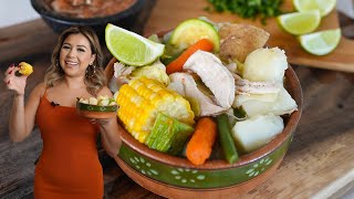 How to Make the Best MEXICAN CHICKEN SOUP  Caldo de Pollo [upl. by Alvar]