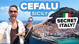 You NEED to Visit CEFALU 😍 Italys Most Beautiful City 🇮🇹 Travel to Sicily [upl. by Lattie908]