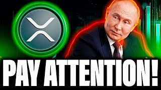 RIPPLE XRP RUSSIA JUST ANNOUNCED  THIS IS CRAZY [upl. by Pittel]