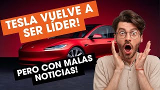 TESLA VUELVE A SER LÍDER MUNDIAL Pero cae con fuerza en bolsa [upl. by Calbert]