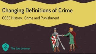 Changing Definitions of Crime [upl. by Akehsal]