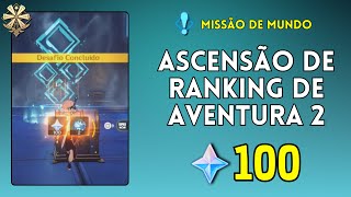 Ascensão de Ranking de Aventura 2  Genshin Impact [upl. by Ajna]