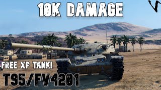 Free XP Tank Of The Week T95FV4201 Chieftain feat BarcodeIIXII World of Tanks Modern Armor [upl. by Kcirdnek]