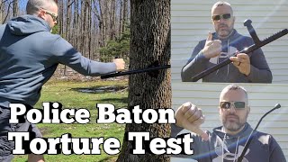 Testing Police Batons [upl. by Audley]