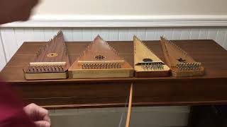 Bowed Psaltery comparison [upl. by Atiuqahs]