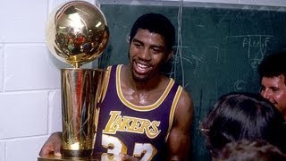 Magic Johnson NBA Finals Highlights 198088 [upl. by Noned]