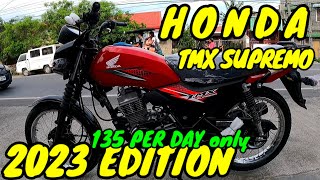 HONDA TMX SUPREMO 2023 EDITION  PRICE AND SPECS [upl. by Leicam]