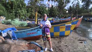 India Fishing for Barramundi in GOA [upl. by Ullund]