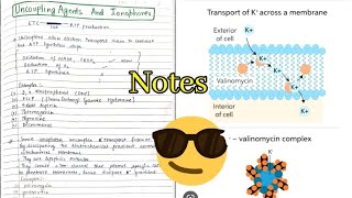 Uncoupling Agents and Ionophores😎😎Made Easy biochemistry [upl. by Dnomar748]